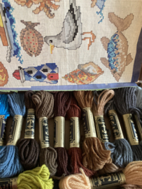 Borduurwol |  Anker - Anchor tapisserie wol in 21 verschillende kleuren borduurwol
