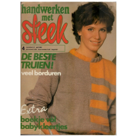 VERKOCHT | Breien | Handwerken met steek - maandblad nr. 4 april 1983