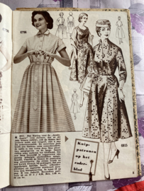 1957 | Marion naaipatronen maandblad | nr. 108 - juli 1957 (jurken, kinderkleding)