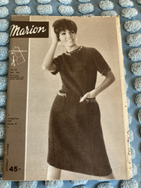 1965 | Marion naaipatronen maandblad | nr. 210 december 1965 met  radarblad (TROUWJURK)