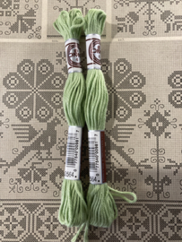 2564 LICHT GROEN licht katoen DMC borduurgaren Retors A Broder no 4 - 10 meter