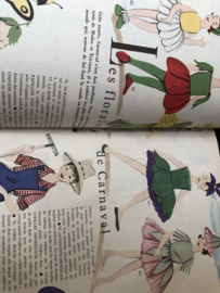 1961 | Modes et travaux - N° 722 - 43e Année FéVRIER 1961 - met Nederlands werkblad en blad met borduurpatronen