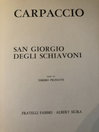 Boeken | Kunst | Italië | Carpaccio -  i grande decoratori SAN Giorgio degli Schiavoni