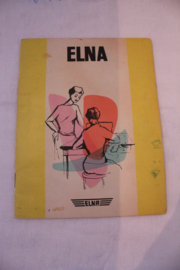 Nederlandstalige handleiding Elna naaimachine Zig Zag jaren '50-'60