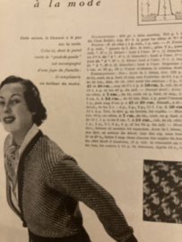 Tijdschriften | Borduren | Frankrijk | 1935 - Jeux D'Aiguilles no. 1  Revue Bimestrielle de Traveau Feminens - Smockwerk