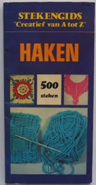 VERKOCHT | 1976 | Haken |  Boeken | Stekengids 'Creatief van A tot Z' HAKEN Classics: 500 steken