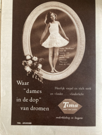 1960 | Marion naaipatronen maandblad | nr. 145 - augustus - met radarblad  - mantelpakje