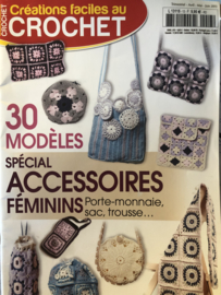 Tijdschriften | Haken | Créations facies au crochet 30 modèles spécial accessoires féminins Mars 2013