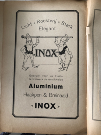 1920 | Advertenties | Breien | INOX aluminium haakpennen en breinaalden