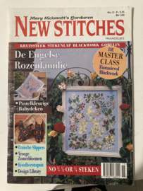 VERKOCHT | Tijdschriften | Borduren | New Stitches no. 15 Mary Hickmott's - Master Class Blackwork