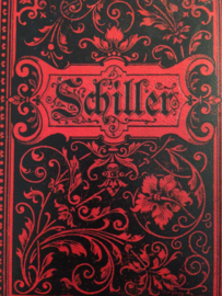 VERKOCHT | 1896 | Schillers sämtliche Werke in Zwölf Banden Leizig | Band 10 + 12