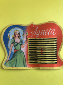 1940 | Agneta | Vintage haarspelden | Hairpins Bobby pins - Made in Germany | 1940