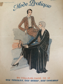 VERKOCHT | 1930 | Revue Mode Pratique no. 4 Samedi 25 Janvier 1930 - Libraire Hachette