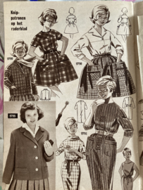 1961 | Marion naaipatronen maandblad | nr. 151 - februari - met radarblad  - jurken/broek en blouse/kinderkleding
