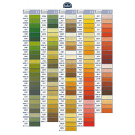 Overige ORANJE DMC Mouline 25 (art. 117) gemêleerde kleuren + € 0,55