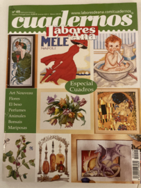 Tijdschriften | Borduren | Spanje | Las Labores de Ana no. 49 punto cruz Art Nouveau