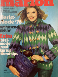 1976 | Marion naaipatronen maandblad | nr. 339A  - september 1976 - met radarblad (herfstmode)