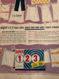 1962 | Advertentie Super waspoeder