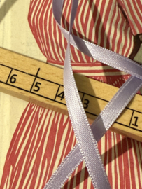 Lint | Lila | 0.5 cm - 5 mm breed | Gutermann zijdezacht smal lint