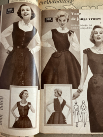 1957 | Marion naaipatronen maandblad | nr. 103 - februari 1957 (jurken, kinderkleding, herenkostuum)