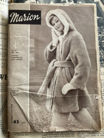 1961 | Marion naaipatronen maandblad | nr. 161  december 1961  met radarblad (dames pyama's, kinderkleding)