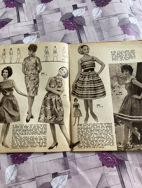 1963 | Marion naaipatronen maandblad | nr. 180, juli 1963 (met radarblad - mantelpakjes en jurken)