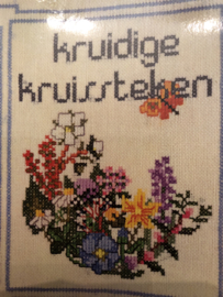 VERKOCHT | 1980 | Boeken | Kruissteken | Kruidige kruissteken - Bini en Hans Zwiers | Thieme Zutphen