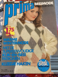 VERKOCHT | Breien | Prima Breimode makkelijk-snel no. 2 1983 KP reeks no. 83-16
