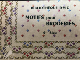 Boeken | Bibliothèque DMC | Borduurmotieven | 1950 - Motifs pour broderies. 6me Série Th. de Dillmont Mulhouse