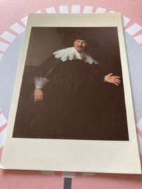 Rembrandt Harmenez van Rijn: Portrait of a Young man - kanten kraag
