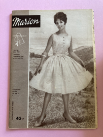 1962 | Marion naaipatronen maandblad | nr. 168, juli 1962  met radarblad jurken/pyjama’s/kinderkleding 