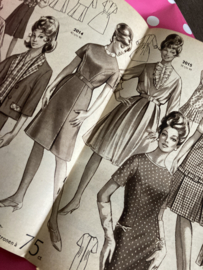 1963 | Marion naaipatronen maandblad | nr. 175 februari - blouse, jas, jurken, blazer