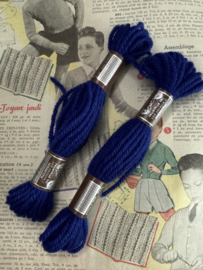 * 7796 Borduurwol BLAUW  | Bruin label - Colbert DMC Tapestry wool