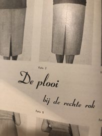 VERKOCHT | 1954 | Tijdschrift | Dameswereld - No. 03 - 17e jaargang - 09-02-1954 - Meten en afvormen
