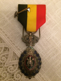 WW II | Onderscheidingen België - medaille | "Décoration du Travail 2 CL" met origineel doosje | Jaren '40