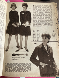 1963 | Marion naaipatronen maandblad | nr. 175 februari - blouse, jas, jurken, blazer
