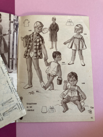 1962 | Marion naaipatronen maandblad | nr. 167, juni  1962  met radarblad jurken/kinderkleding