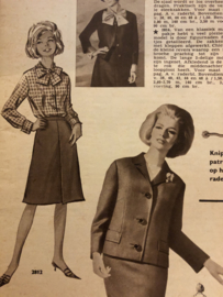 1964 | Marion naaipatronen maandblad | nr. 187, januari 1964  (met radarblad - grote maten - kinderpyjama's, damesjas)
