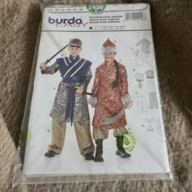 Burda Easy Kids: 2456 Genhis Khan Samurai patroon