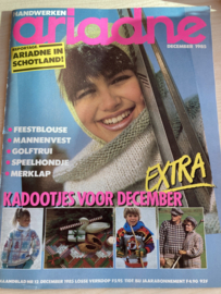 Tijdschriften | Handwerken | 1985  nr. 12 december | Ariadne: maandblad voor handwerken SCHOTLAND
