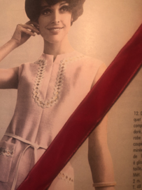Sierband | Roze | Fluweelband | Vintage VELVALOUR 'Swiss Fuchsia Velvet'  (2 cm)