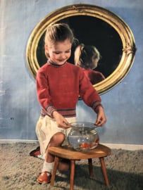 1950 | Breien | Tijdschrift | Margriet Kinder Breishow De geïllustreerde pers | jaren ‘50