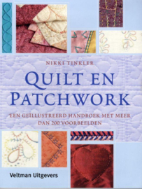 VERKOCHT | Boeken | Quilt | Quilt en Patchwork: een geïllustreerd handboek met meer dan 200 voorbeelden