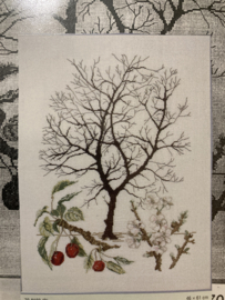 Borduurpatronen | Bomen | Permin | Model 70-8103 - Kersenboom met bloesem