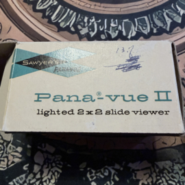 Vintage Sawyer's Pana-Vue II Diaviewer in Originele Doos