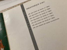 Boeken | Bibliothèque DMC | POINT DE CROIX 9me SÉRIE Ref. 8129-1