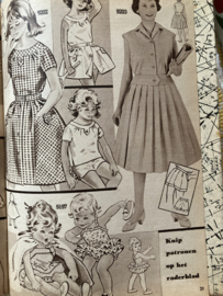 1960 | Marion naaipatronen maandblad | nr. 142 - mei - met radarblad - jurkjes, schort