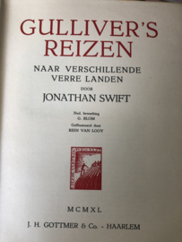 Boeken | Wereld | Gulliver's reizen naar verschillende verre landen door Jonathan Swift ca. 1940