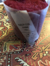 Tapijtwol | Parley - 486 - Bordeaux rood | Pakje  zuiver scheerwol Teppichwolle - Carpetwool -  IRAN - Made in Holland ca. 1960