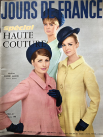 1965 | Jours de France Special Haute Couture 1 Mars 1965  -Modeles Jeanne Lanvin